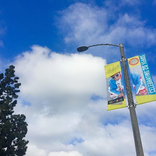 Did you see the AWESOME street pole banners featuring members of our community along Melrose Avenue?This one has Josh from @infiniteexpression!! Thank you @MelroseAveLA for sponsoring our banners.  They can be seen along Melrose from Fairfax to Curson.#PeopleofMTP #Melrosetradingpost #Mtpfairfax #melrose #fairfax #fleamarket #losangeles #california #Sundayfunday #shoplocalla #sundayinla  #shoplocal #infiniteexpression #ieapparel #Greenwayarts #Greenwaytwenty