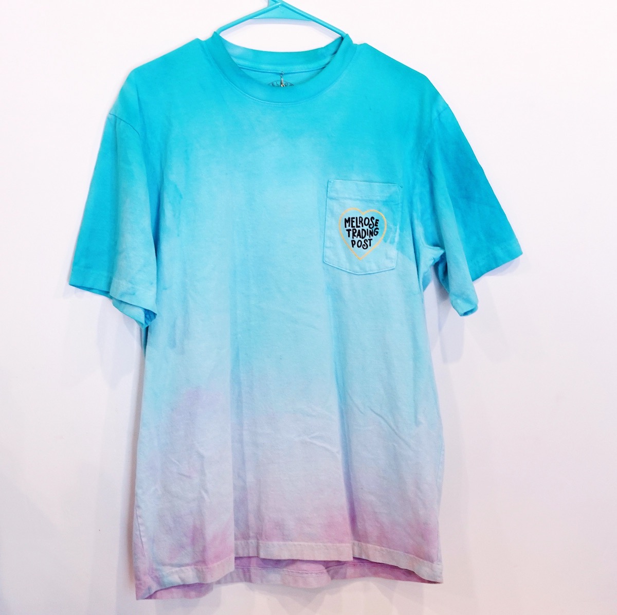 Tie Dyed *Melrose Sunset* Pocket Tee - MTP x Everybody.World