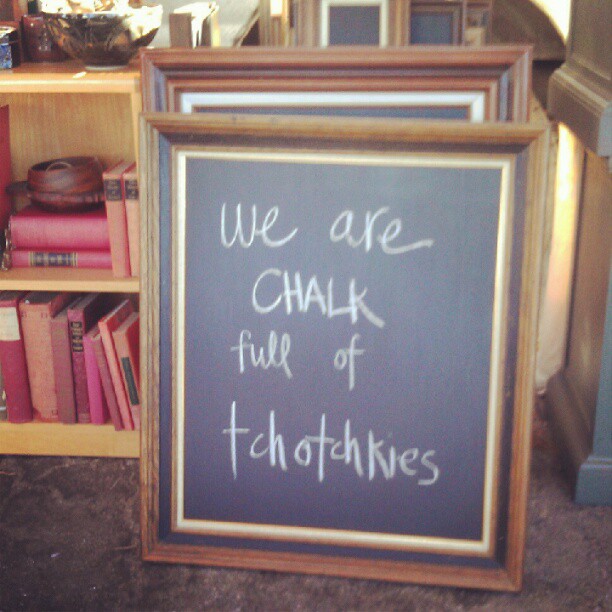 Direct quote from a #MelroseTradingPost #Disregardenflea customer! #chalk #quote #fleamarket #SundayFunday