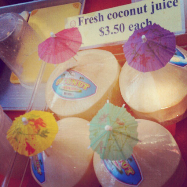 Best thing ever!! #freshfruit #summer #fleamarket #la #MelroseTradingPost
