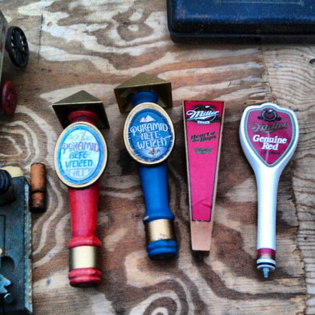 For you homemade beer taps! #DIY #fleamarket #MelroseTradingPost #beer #kegerator #drinkresponsibly