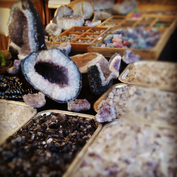 We can meet all of your crystal and mineral needs! #Melrosetradingpost #fleamarket #SundayFunday #crystal #nature #la