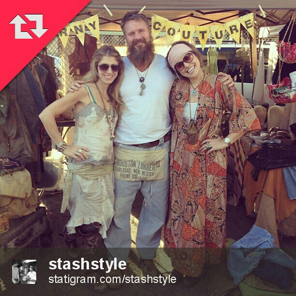 This sweet post by @stashstyle has our lovely regular vendor, Brooke of @Carnycouture! #Melrosetradingpost #fleamarket #LA #carnycouture #lastyle