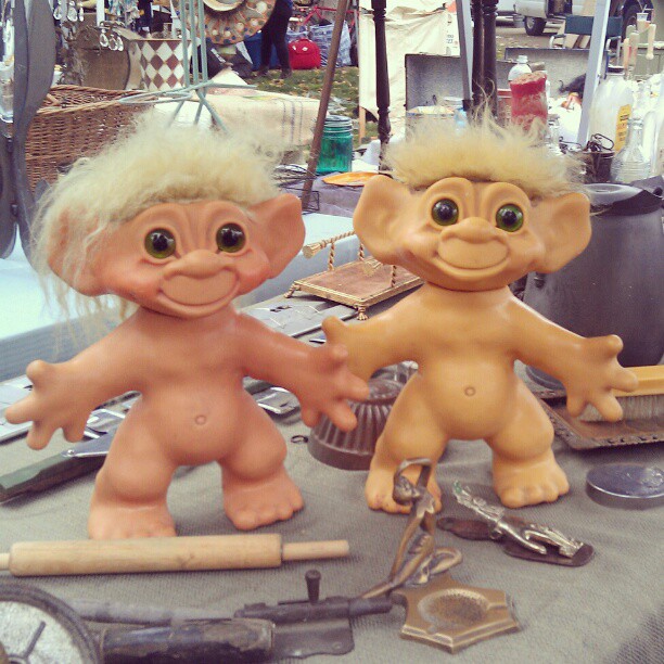 Troll Dolls!!!#Melrosetradingpost #fleamarket #troll #toy #doll #la