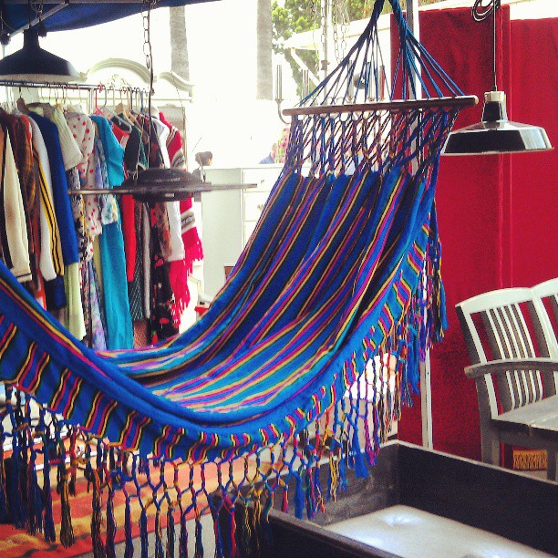 This hammock is Dreamy in Y32!!! #coachella #Melrosetradingpost #fleamarket #hammock #dream #Guatemala