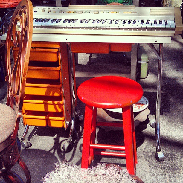 Anyone need a keyboard and manicure table?