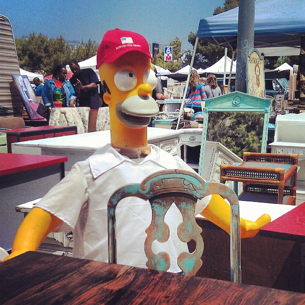 Homer is so proud. #la #pride #homer #Simpson #MelroseTradingPost #fleamarket