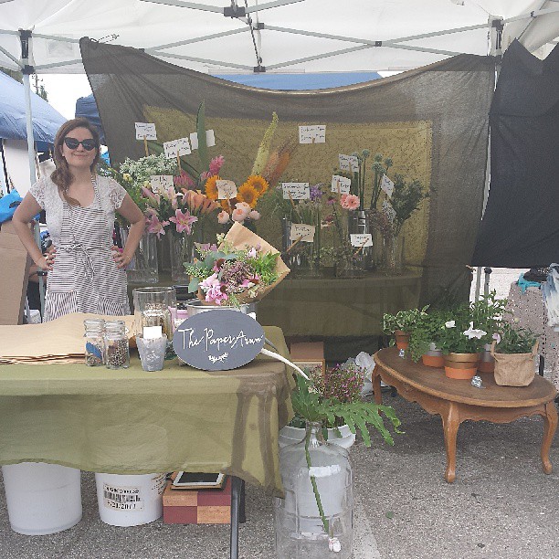 Sarah of Paper Arum is selling her beautiful bouquets!  @vespertineflowers