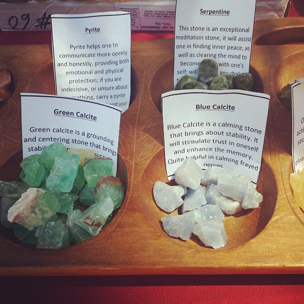 Buy crystals and learn about them too in B149!