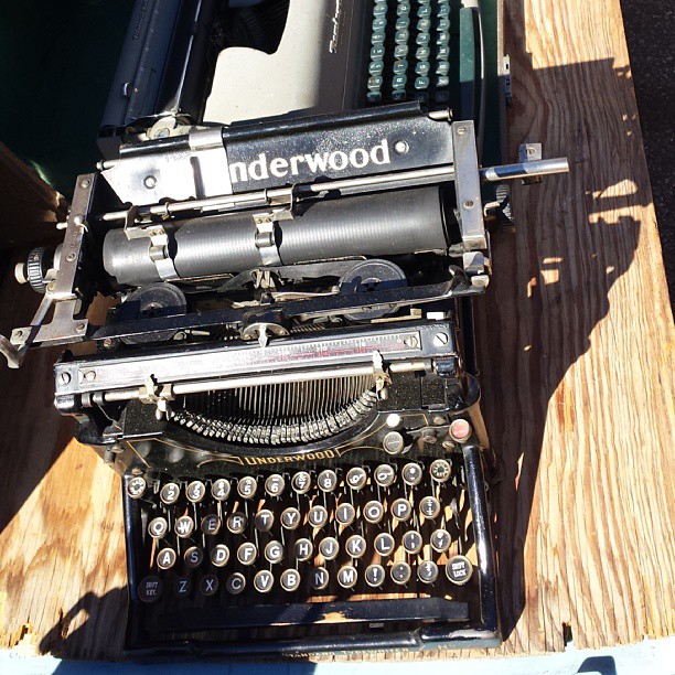 Typewriters always look dreamy!