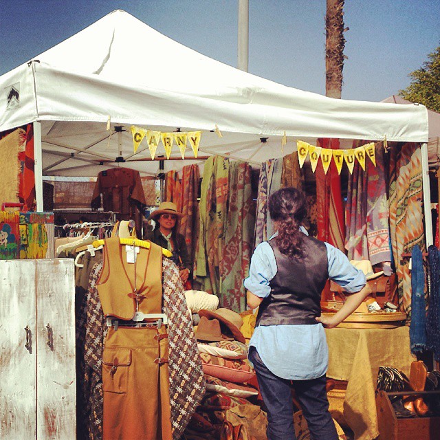 The @carnycouture booth (Y40) always has delicious vintage finds!