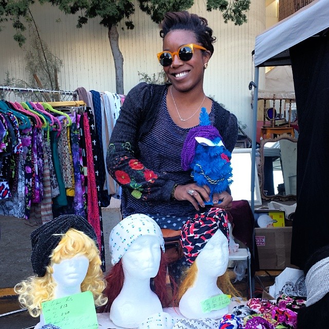 The #TradingPostTrees love Shameka's handmade scarves and headbands.  They make great holiday presents for those looking to #shoplocal this holiday season!  She is in B72 today!