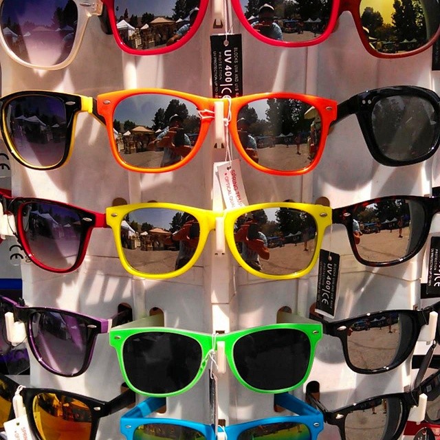 We found a #rainbow of #sunglasses in B116! #MTPfairfax