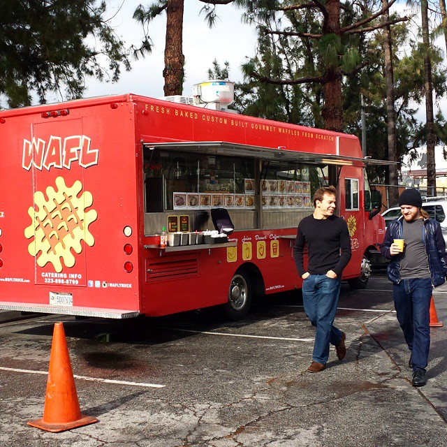 The Wafl Truck is in the houuuse!! #MTPfairfax #yum #waffles