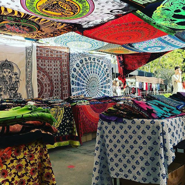 Stuart, the @tapestryguru, is your local source for gorgeous tapestries and posters.  He sets up every Sunday in B21 along #Fairfax Avenue.His beautiful booth is so inspiring!#MelroseTradingPost #mtpfairfax #melrose #losangeles #california #sundayinla #tapestryguru #fleamarket #SundayFunday
