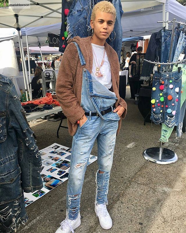 Stylish!! #melrosetradingpost #fleamarket #losangeles #california #Repost from @mariahlawson with @regram.app ... Switch it up ... Swaggy Sunday's at @melrosetradingpost with @ripd.denim